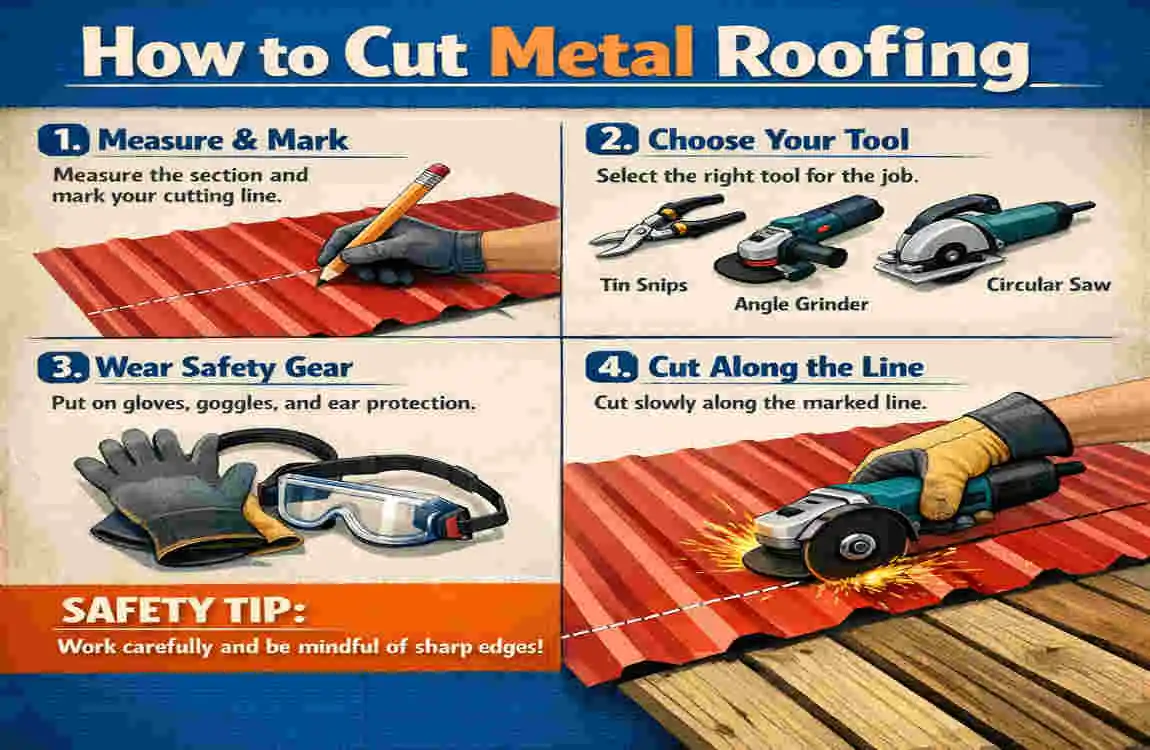 How to Cut Metal Roofing