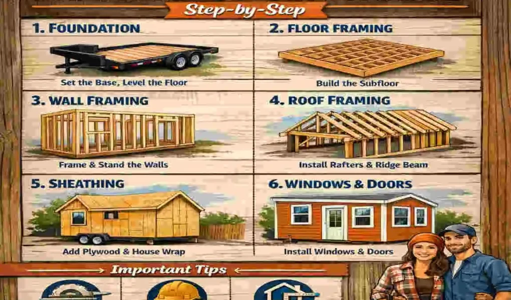 Framing How to Build a Tiny House