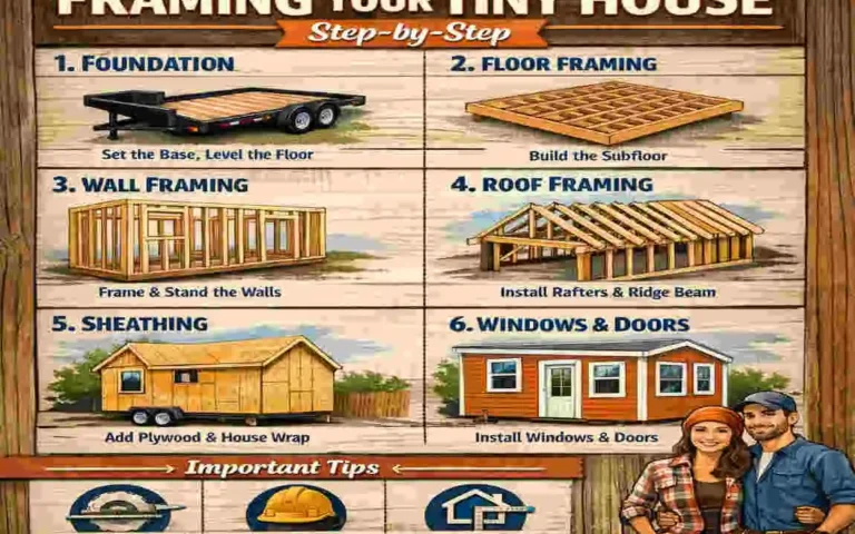 Framing How to Build a Tiny House
