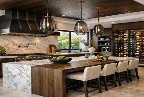 Modern Gourmet Kitchen