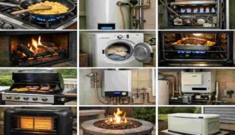 What Uses Gas in a House