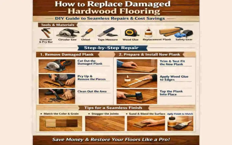 How to Replace Damaged Hardwood Flooring: DIY Guide to Seamless Repairs & Cost Savings