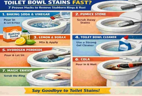 what will clean toilet bowl stains