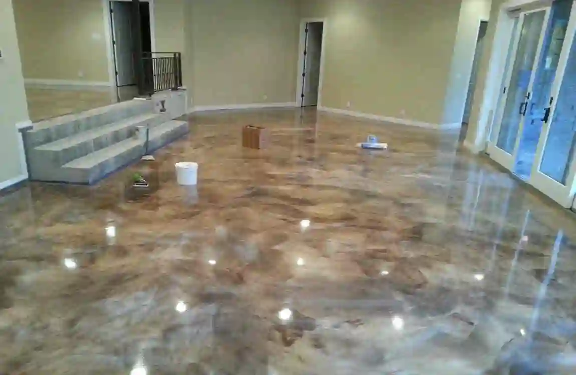 Insane Epoxy Flooring Transformation in House