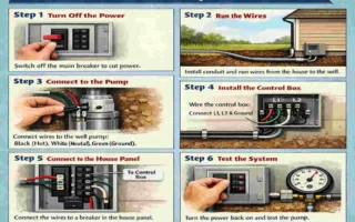 Step-by-Step: How to Wire a Well Pump to Your House