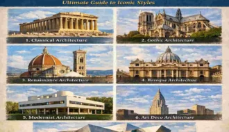 What are the 7 different types of architecture?