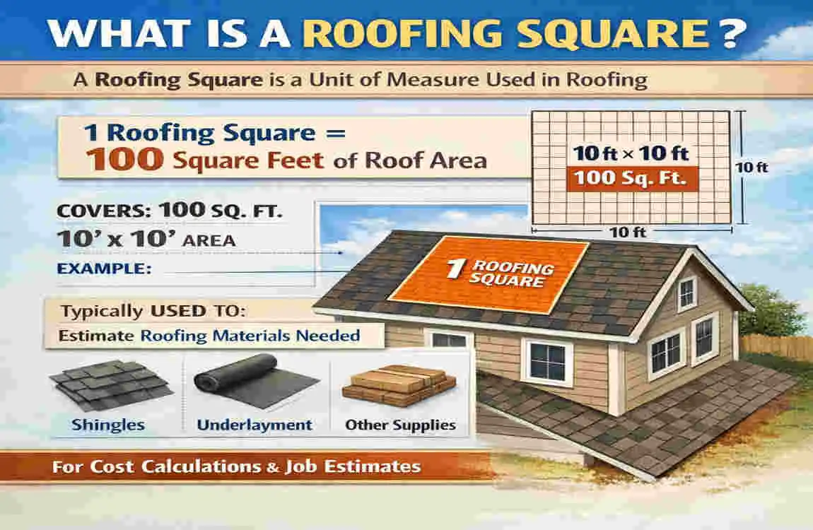 How Big Is a Square in Roofing Shingles?