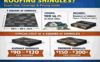 How Big Is a Square in Roofing Shingles? Exact Size, Coverage & Pricing Guide