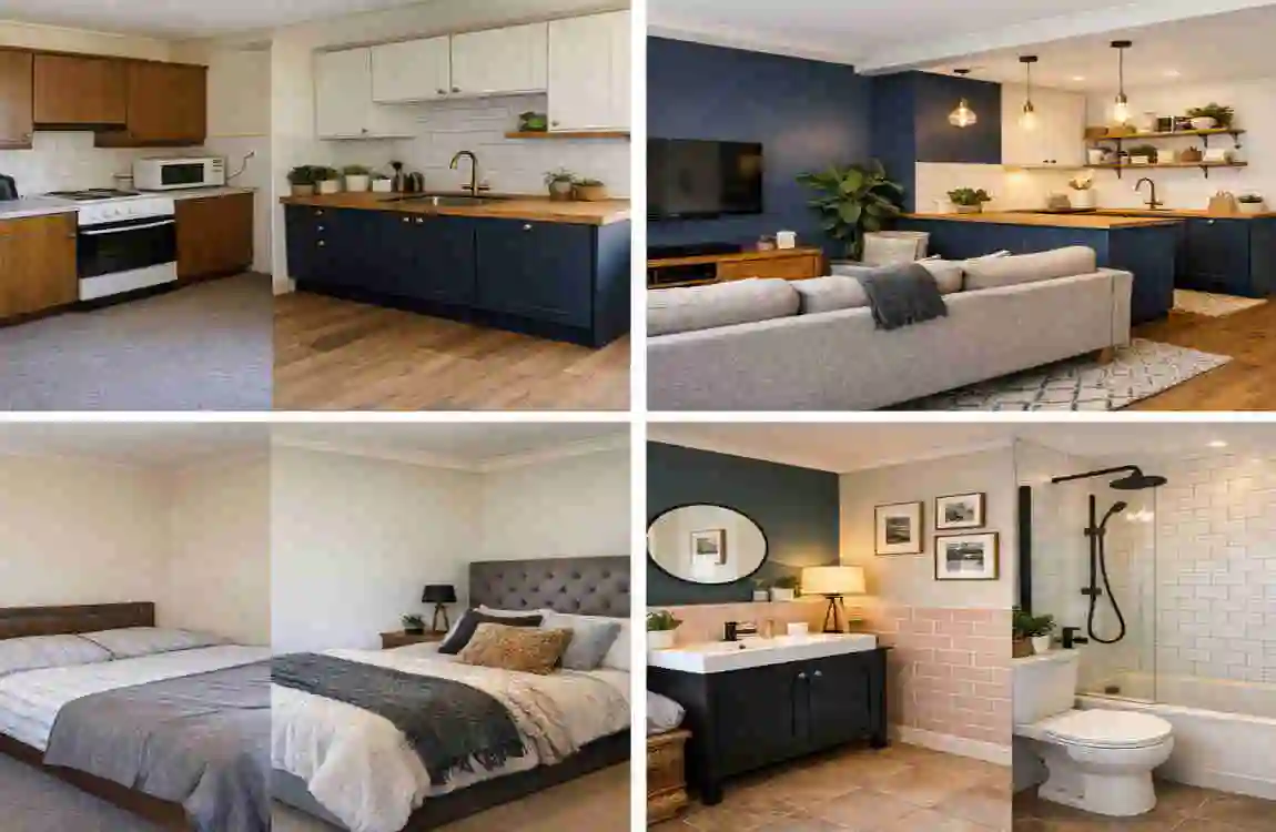 room by room renovation in london house