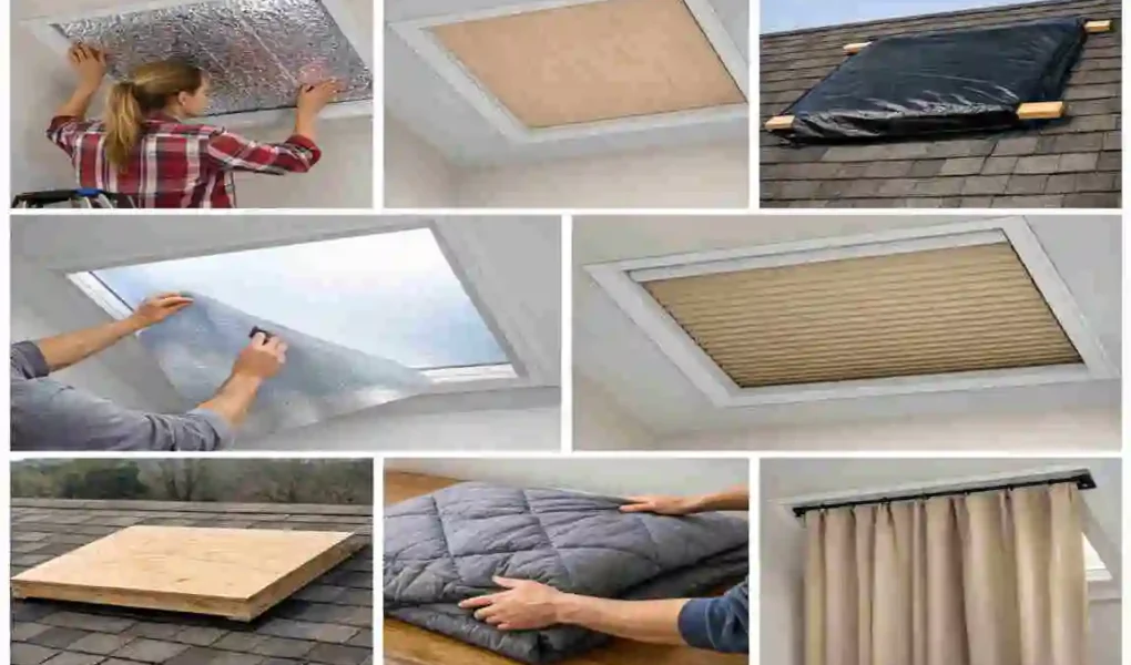 How to Cover a Sunroof in House