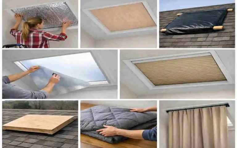 How to Cover a Sunroof in House