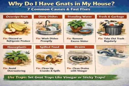 why do i have gnats in my house