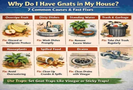 why do i have gnats in my house