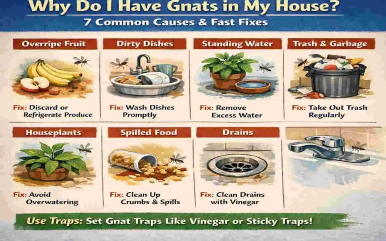 why do i have gnats in my house