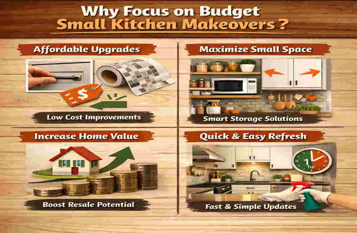 Small Kitchen Makeovers low budget
