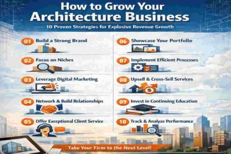 how to grow architecture business