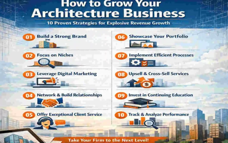 how to grow architecture business