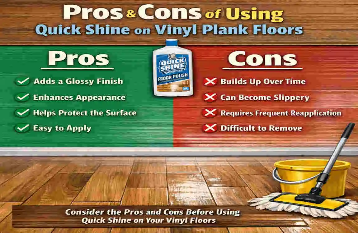 can you use quick shine on vinyl plank flooring