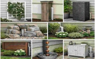 How to Hide Pipes on Outside of House