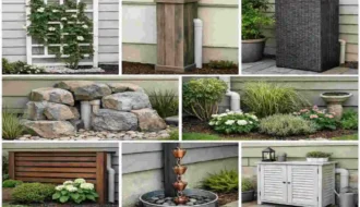 How to Hide Pipes on Outside of House