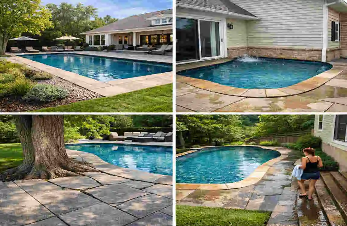 How Far Should Your Pool Be from House