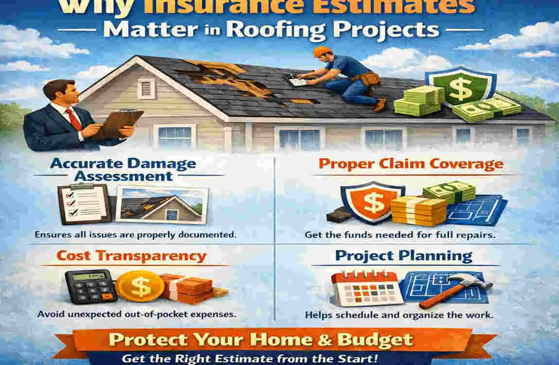 should you show roofing contractor insurance estimate