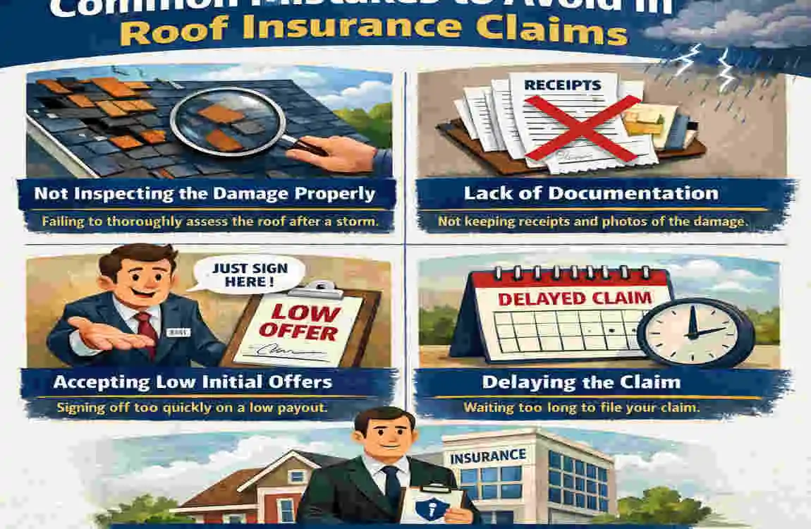 how does an insurance claim on a roof work