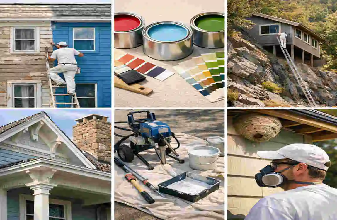 How Much to Paint a 1,500 Sq Ft House Exterior