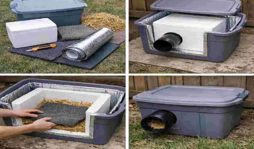 How to Make Cat House Outdoor