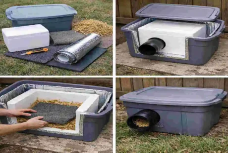 How to Make Cat House Outdoor