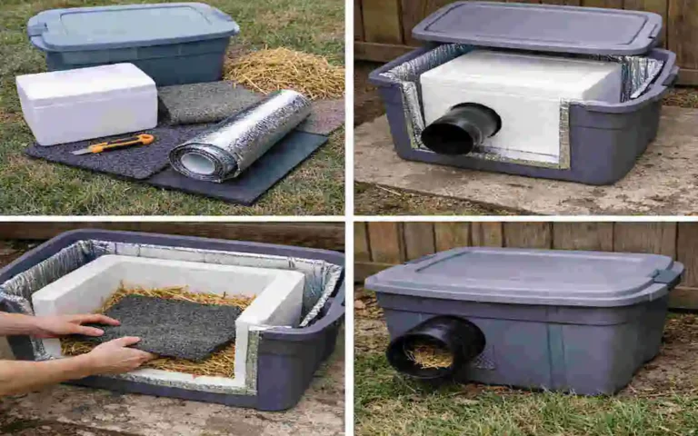 How to Make Cat House Outdoor