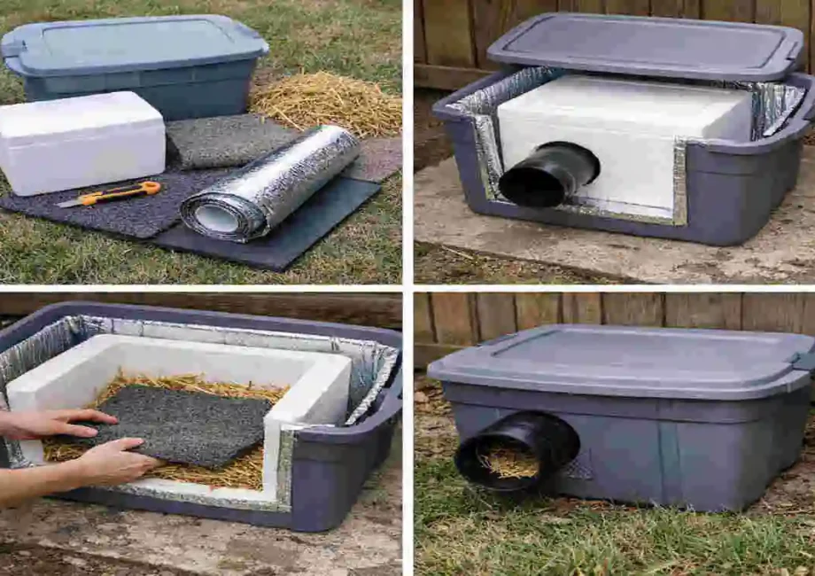 How to Make Cat House Outdoor