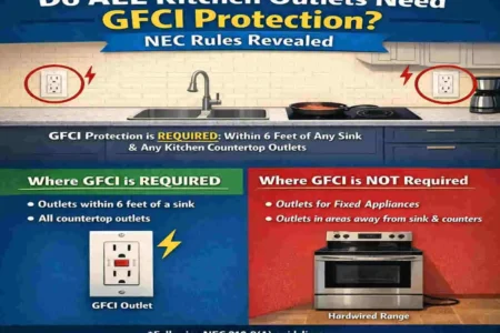 do all kitchen outlets need to be gfci protected