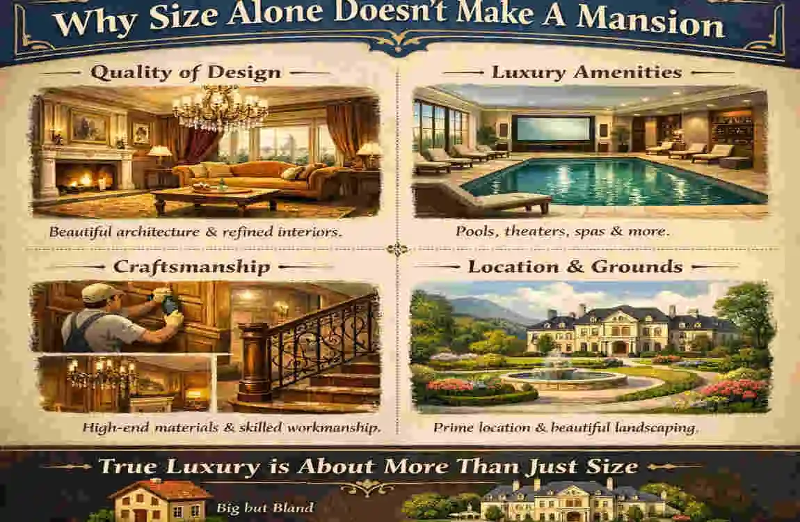 what makes a house a mansion