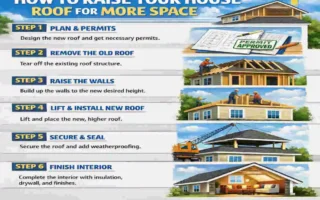 How to Raise Your House Roof