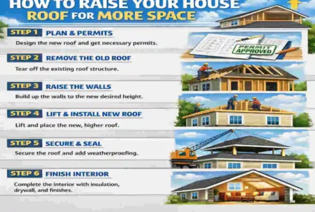 How to Raise Your House Roof