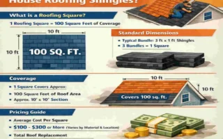 How Big Is a Square in Roofing Shingles?
