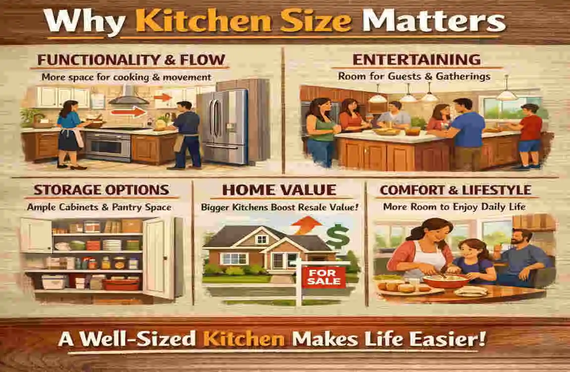 how big is the average kitchen in square feet