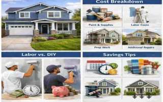 How Much to Paint a 1,500 Sq Ft House Exterior