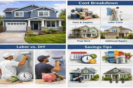 How Much to Paint a 1,500 Sq Ft House Exterior