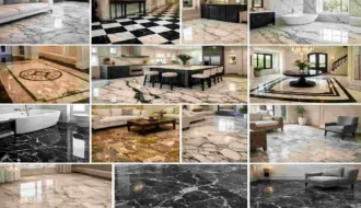 marble flooring design for home uk