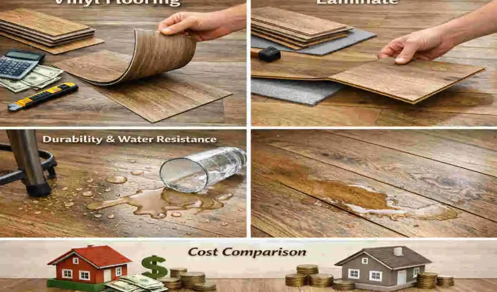 vinyl flooring vs laminate