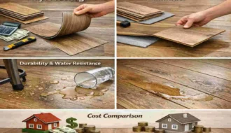 vinyl flooring vs laminate