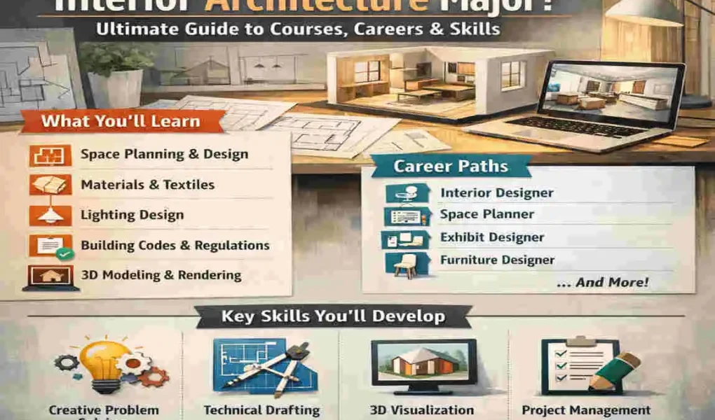 What Is an Interior Architecture Major? Ultimate Guide to Courses, Careers & Skills