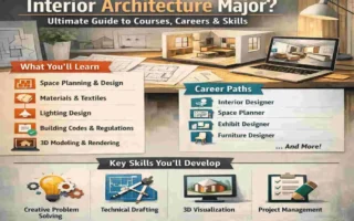 What Is an Interior Architecture Major? Ultimate Guide to Courses, Careers & Skills