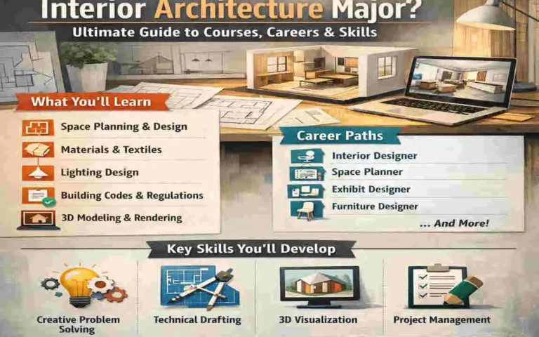 What Is an Interior Architecture Major? Ultimate Guide to Courses, Careers & Skills
