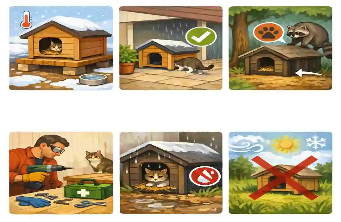 How to Make Cat House Outdoor