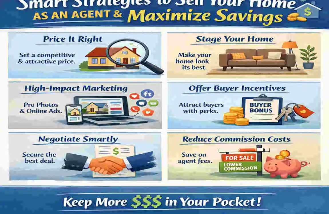 can a real estate agent sell their own home