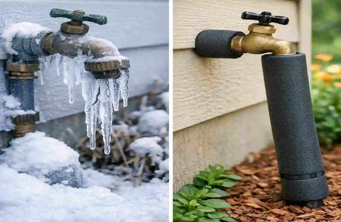 How to Hide Pipes on Outside of House