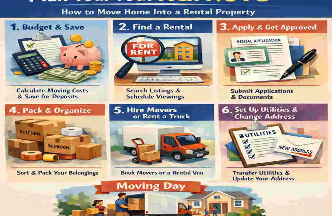 How to Move into Your Rental Home